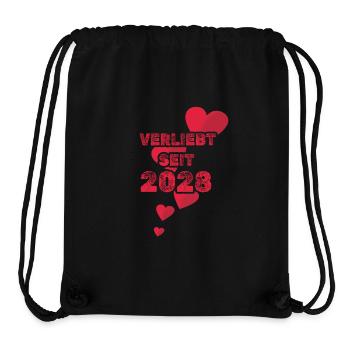 Verliebt 2028 - Stanley/Stella recycelter Gym Bag - Schwarz - Vorne