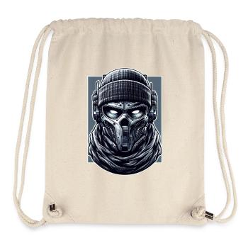 Mercenary Head - Stanley/Stella Recycled Gym Bag - natural - Front