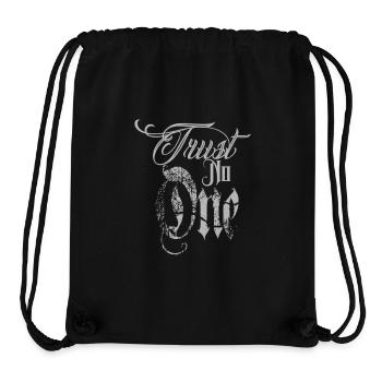 TRUST NO ONE - Stanley/Stella Recycled Gym Bag - black - Front