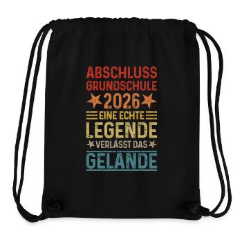 Graduation 2026 Primary School - Stanley/Stella Recycled Gym Bag - black - Front