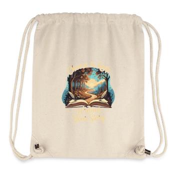 Choose to Keep Writing Your Story - Stanley/Stella Recycled Gym Bag - natural - Front