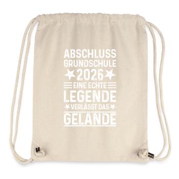 Primary school graduation 2026 - Stanley/Stella Recycled Gym Bag - natural - Front