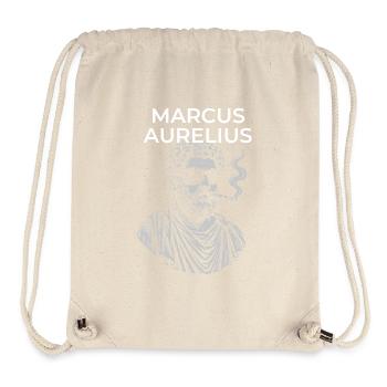 Marcus Aurelius Classical Philosopher Portrait  - Stanley/Stella Recycled Gym Bag - natural - Front