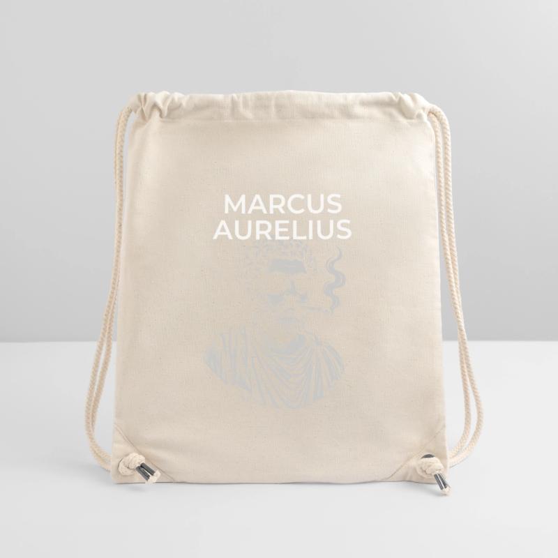 Marcus Aurelius Classical Philosopher Portrait  Stanley/Stella Recycled Gym Bag