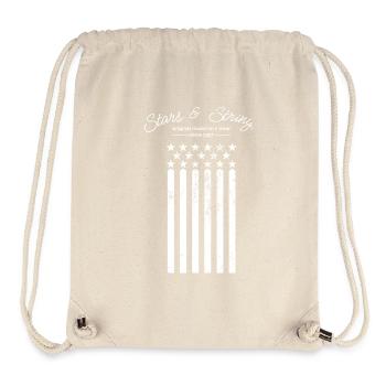 Stars and Strings - Stanley/Stella Recycled Gym Bag - natural - Front