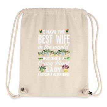 Garten- Und Pflanzenliebhaber Geschenke - Stanley/Stella recycelter Gym Bag - Naturweiß - Vorne