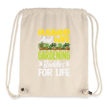 Garten- Und Pflanzenliebhaber Geschenke - Stanley/Stella recycelter Gym Bag - Naturweiß - Vorne
