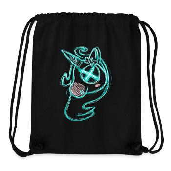 Dead Uni Green - Stanley/Stella Recycled Gym Bag - black - Front