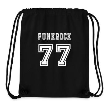 Punkrock 77 - Stanley/Stella recycelter Gym Bag - Schwarz - Vorne