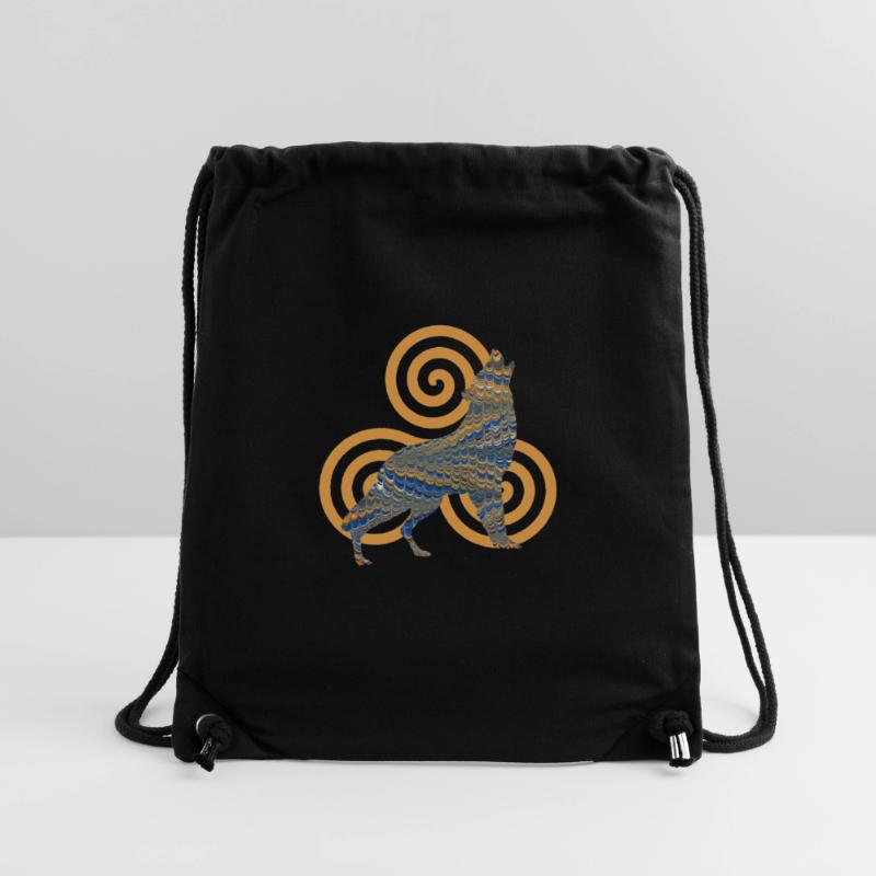 wolf e 50 with triskele Stanley/Stella Recycled Gym Bag