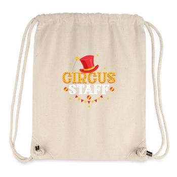 Circus Staff Acts Costume Party - Stanley/Stella Recycled Gym Bag - natural - Front