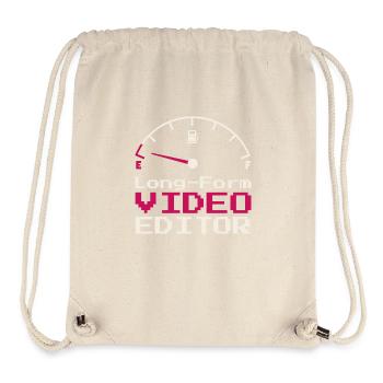 Video-Editor - Stanley/Stella recycelter Gym Bag - Naturweiß - Vorne