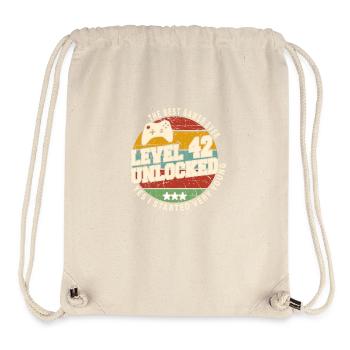 Original 1982 42nd Anniversary Retro Gift - Stanley/Stella Recycled Gym Bag - natural - Front