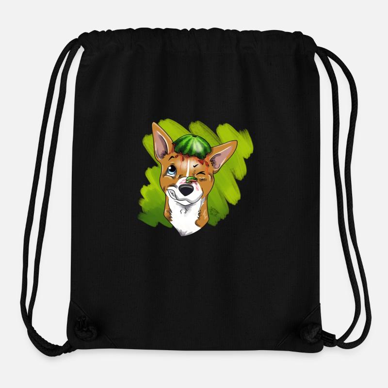 DogMelon - Stanley/Stella recycelter Gym Bag - Schwarz