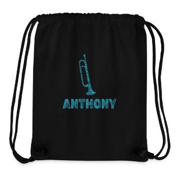 Blasmusik Anthony - Stanley/Stella recycelter Gym Bag - Schwarz - Vorne