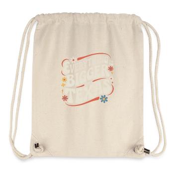 Texas State Texaner Texas - Stanley/Stella recycelter Gym Bag - Naturweiß - Vorne
