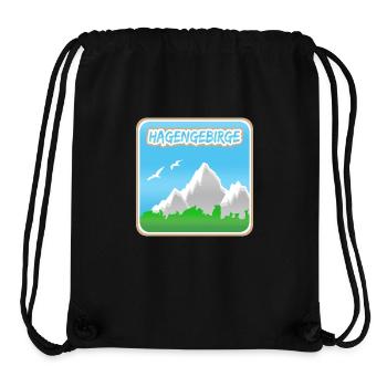 Mountaineering Hagengebirge - Stanley/Stella Recycled Gym Bag - black - Front