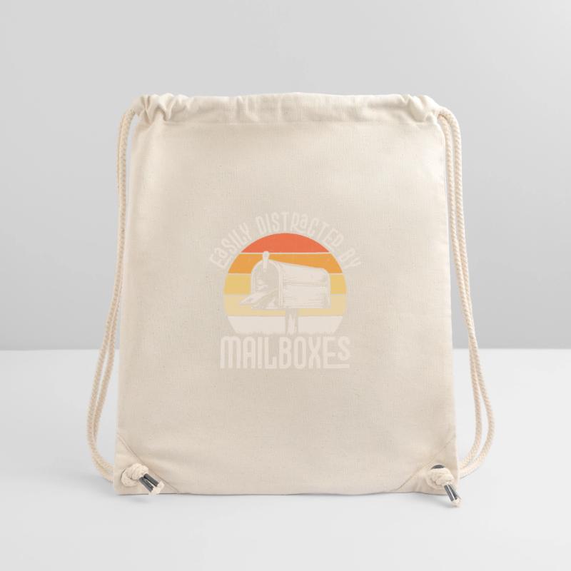 Easily Distracted By Mailboxes Postal Worker Mail Stanley/Stella recycelter Gym Bag