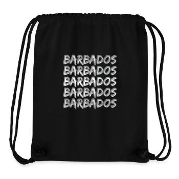 Reise Barbados - Stanley/Stella recycelter Gym Bag - Schwarz - Vorne