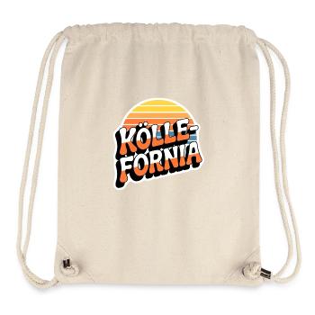 Koellefornia | Kölle vs. Kalifornien - Stanley/Stella recycelter Gym Bag - Naturweiß - Vorne