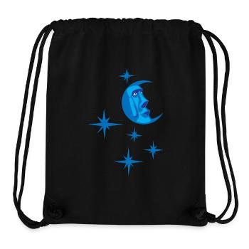 Blue Tiki Moon Moai Good night ! Moon Nightgown - Stanley/Stella Recycled Gym Bag - black - Front