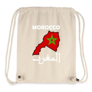 Morocco - Stanley/Stella Recycled Gym Bag - natural - Front