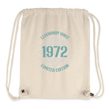 Legendär seit Januar 1972 limitierte Auflage - Stanley/Stella recycelter Gym Bag - Naturweiß - Vorne