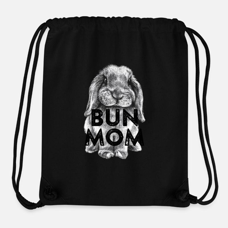 Buddy Bunmom - Stanley/Stella Recycled Gym Bag - black