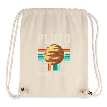 pluto vergiss nie Grafik - Stanley/Stella recycelter Gym Bag - Naturweiß - Vorne