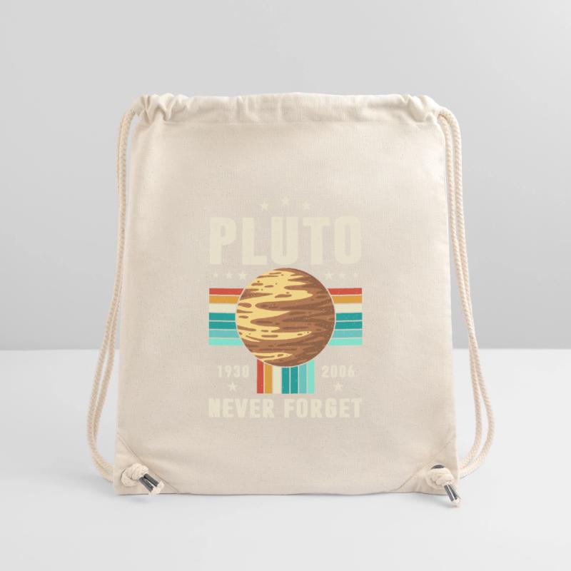 pluto never forget Graphic Stanley/Stella Recycled Gym Bag