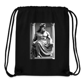 Zeus II - Stanley/Stella Recycled Gym Bag - black - Front