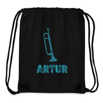 Blasmusik Artur - Stanley/Stella recycelter Gym Bag - Schwarz - Vorne