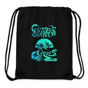 kitesurfing - Stanley/Stella Recycled Gym Bag - black - Front