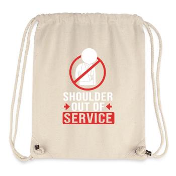 Broken Arm Bone Fracture - Stanley/Stella Recycled Gym Bag - natural - Front