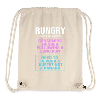 Marathon Marathonläufer - Stanley/Stella recycelter Gym Bag - Naturweiß - Vorne