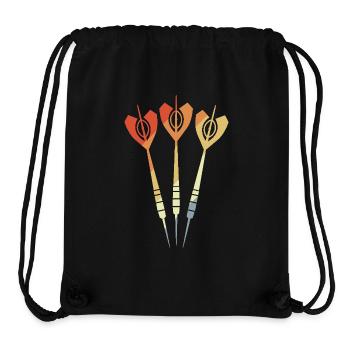 Darts Vintage - Stanley/Stella Recycled Gym Bag - black - Front