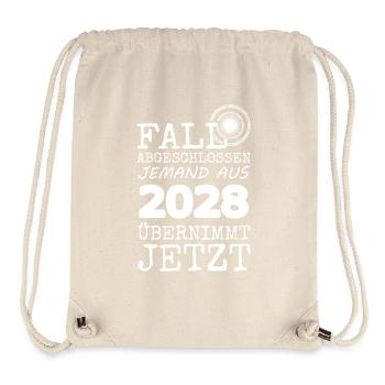 completed in 2028 - Stanley/Stella Recycled Gym Bag - natural - Front