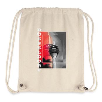 Dusseldorf Skyline TV Tower Germany City - Stanley/Stella Recycled Gym Bag - natural - Front