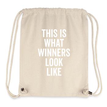 This is What Winners Look Like - Stanley/Stella Recycled Gym Bag - natural - Front