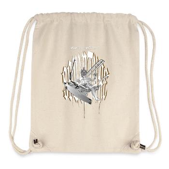 Wind Warrior Sculpture - Stanley/Stella Recycled Gym Bag - natural - Front