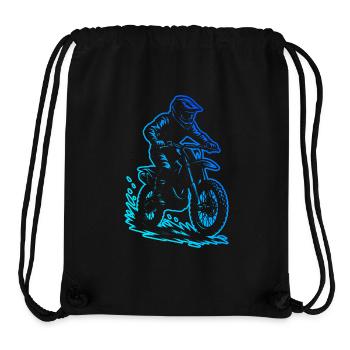 Direct Motocross Statement - Stanley/Stella Recycled Gym Bag - black - Front