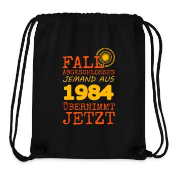 Fall 1984 - Stanley/Stella recycelter Gym Bag - Schwarz - Vorne