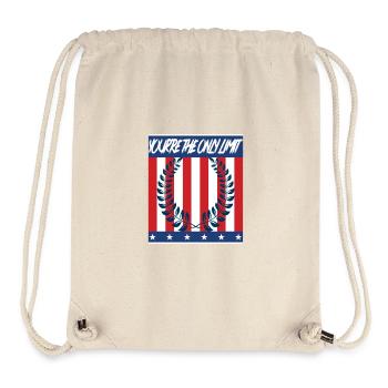 Youre the only limit - Stanley/Stella recycelter Gym Bag - Naturweiß - Vorne