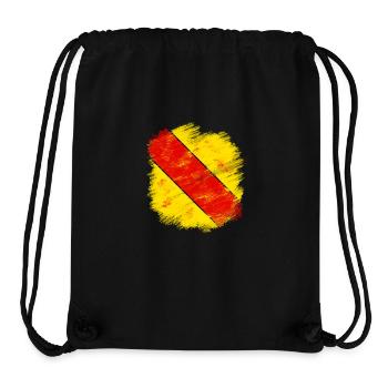 Baden - Stanley/Stella recycelter Gym Bag - Schwarz - Vorne
