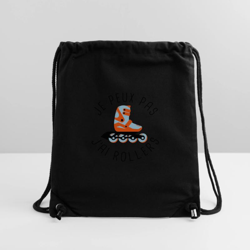 je peux pas j'ai rollers Sac à cordon recyclé Stanley/Stella