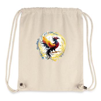 Blazing Phoenix (Artwork Collection) - Stanley/Stella Recycled Gym Bag - natural - Front