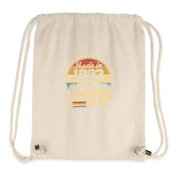 Made in 1993 - Agée avec perfection - Sac à cordon recyclé Stanley/Stella - blanc naturel - Devant