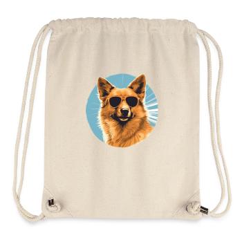 Finnish Spitz - Stanley/Stella Recycled Gym Bag - natural - Front
