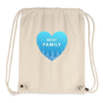Best Family - Stanley/Stella Recycled Gym Bag - natural - Front