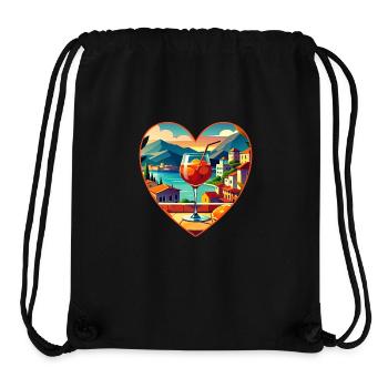 Drink Summer Holiday Love Dream Shirt Gift - Stanley/Stella Recycled Gym Bag - black - Front